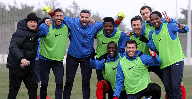 Antalyaspor’da Neşeli İdman