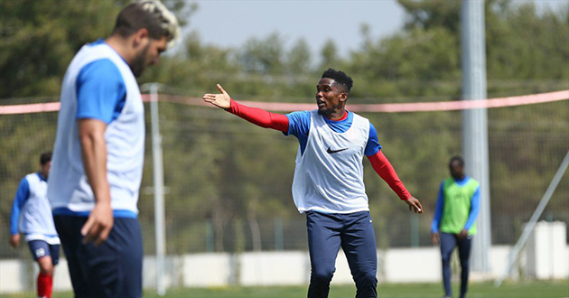 Antalyaspor’da Neşeli İdman