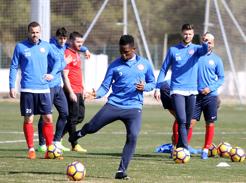 Antalyaspor’da Eto’o’nun Yokluğu Hissedilmiyor