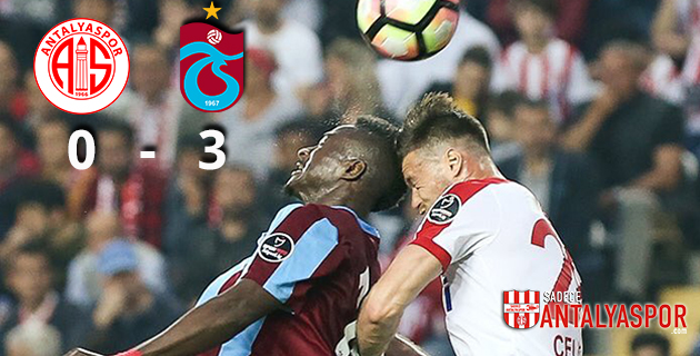 Antalyaspor 0 – 3 Trabzonspor