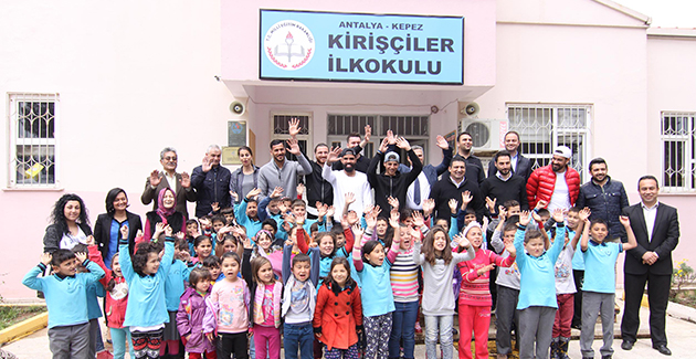 Antalyaspor’dan Kirişçiler İlkokulu’na Ziyaret