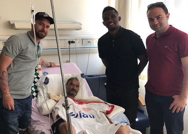 Eto’o’dan Anlamlı Ziyaret