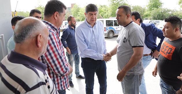 Türel ve Öztürk’ten Taraftarlara Ziyaret