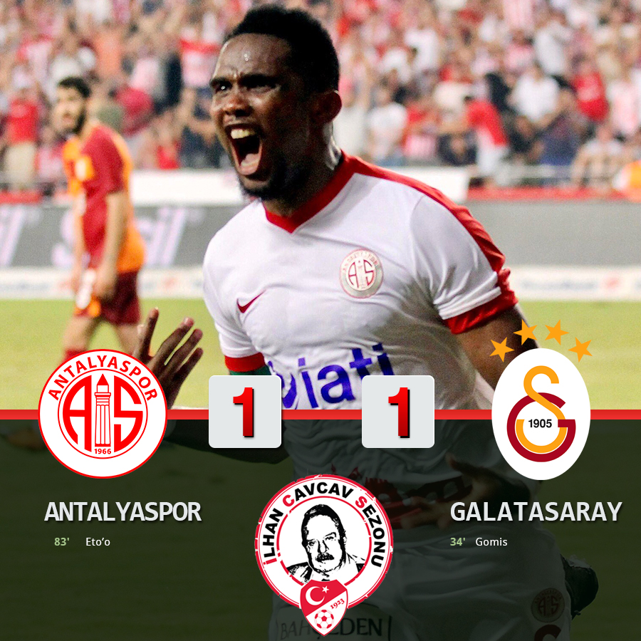Antalyaspor Boyun Eğmedi: 1-1