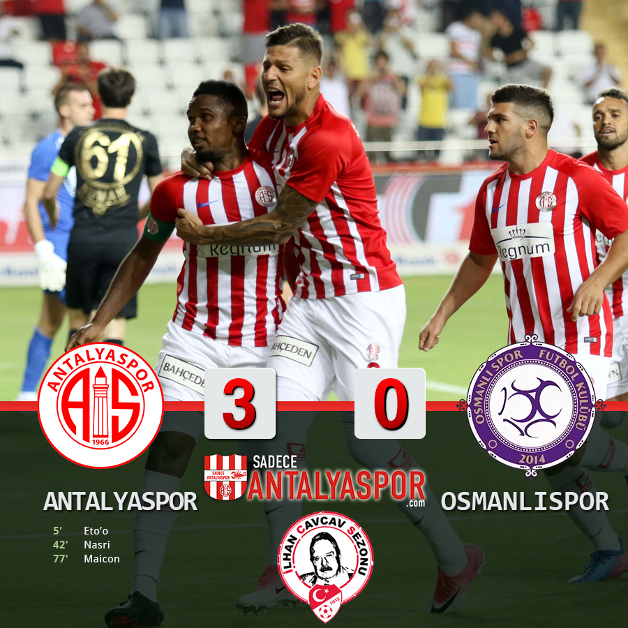 Antalyaspor 3 – 0 Osmanlıspor