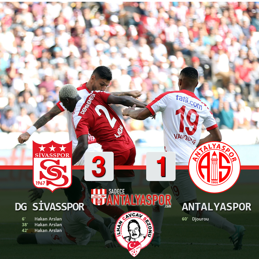 Sivasspor 3 – 1 Antalyaspor