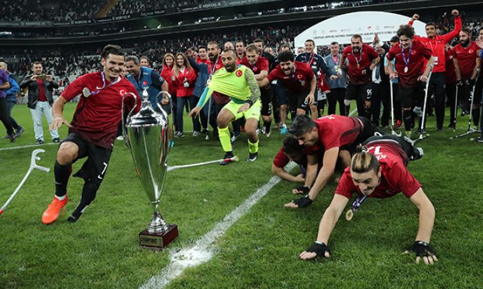 Ampute Milli Takım Avrupa Şampiyonu Oldu