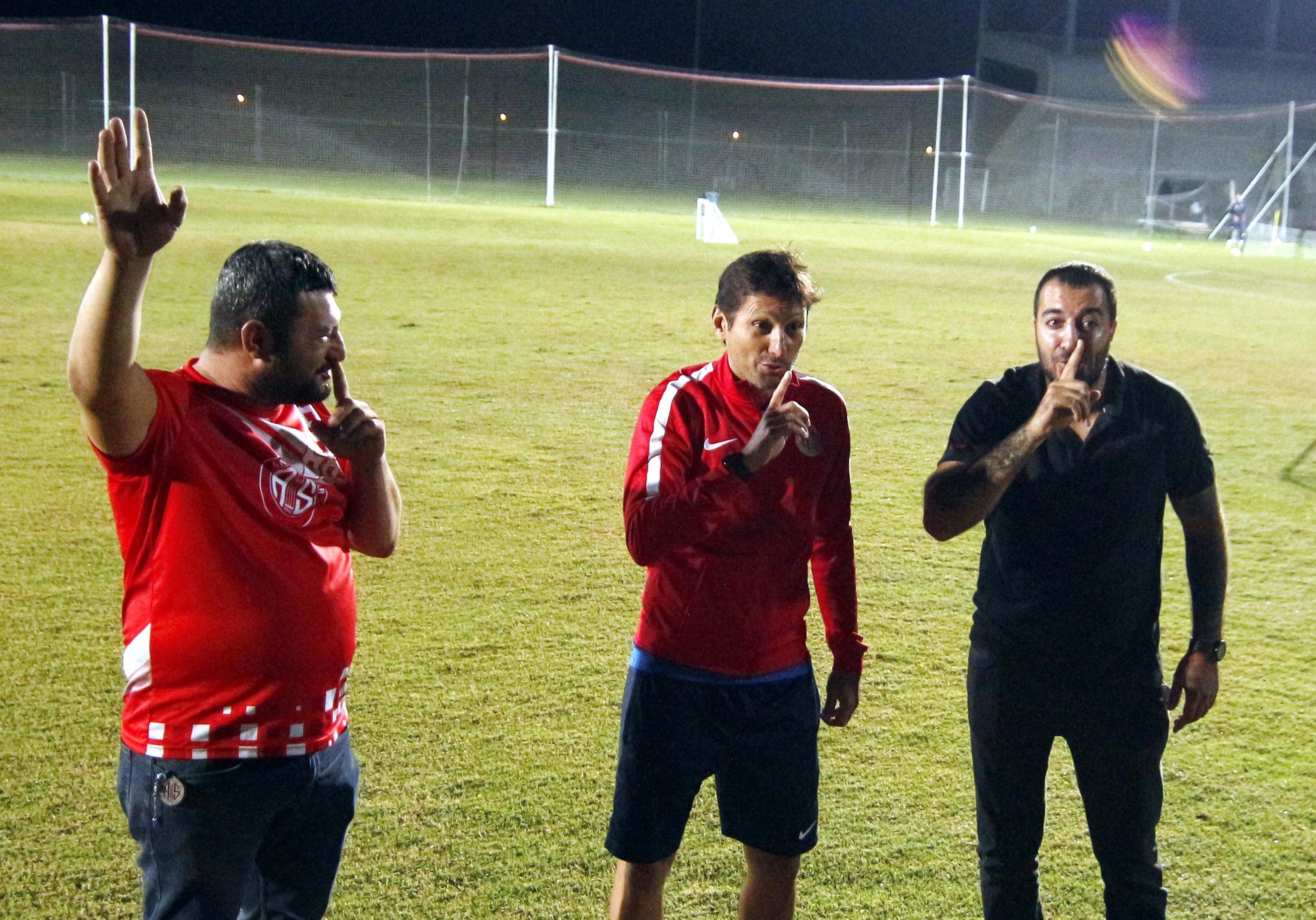 Taraftardan Takıma Destek Ziyareti