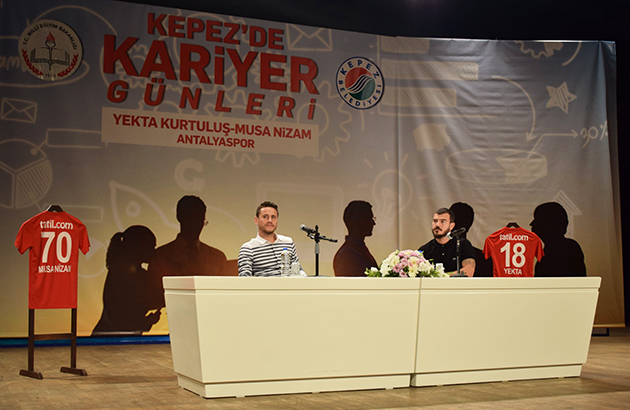 Yekta ve Musa Kepez Belediyesi’nin Konuğu Oldu