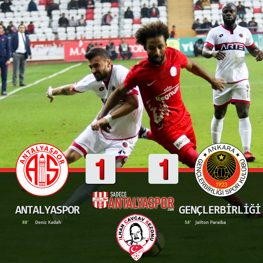 Antalyaspor 1 – 1 Gençlerbirliği
