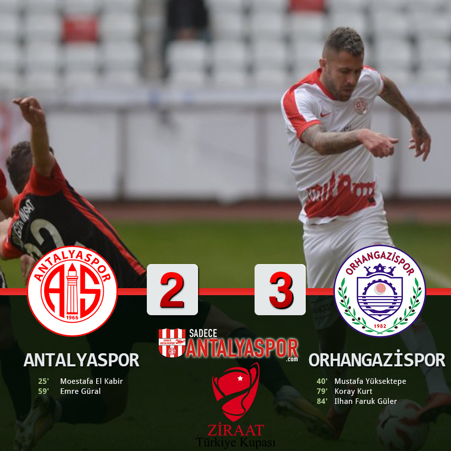 Antalyaspor 2 – 3 Orhangazi Belediyespor