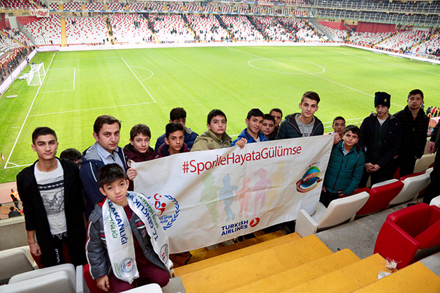 Spor İle Hayata Gülümsediler