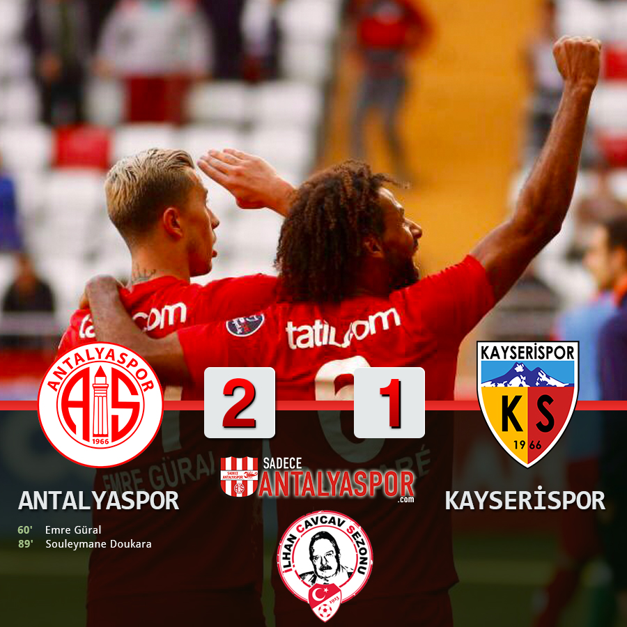 Antalyaspor 2 – 1 Kayserispor