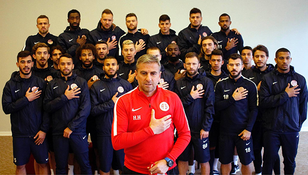 Antalyaspor’dan Zeytin Dalı Harekatı’na Destek