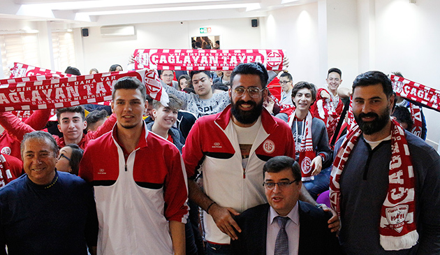 Çağlayan Anadolu Lisesi’nin Konuğu Basketbolcular Oldu