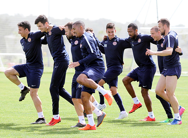Antalyaspor Hazırlıklarını Sürdürdü
