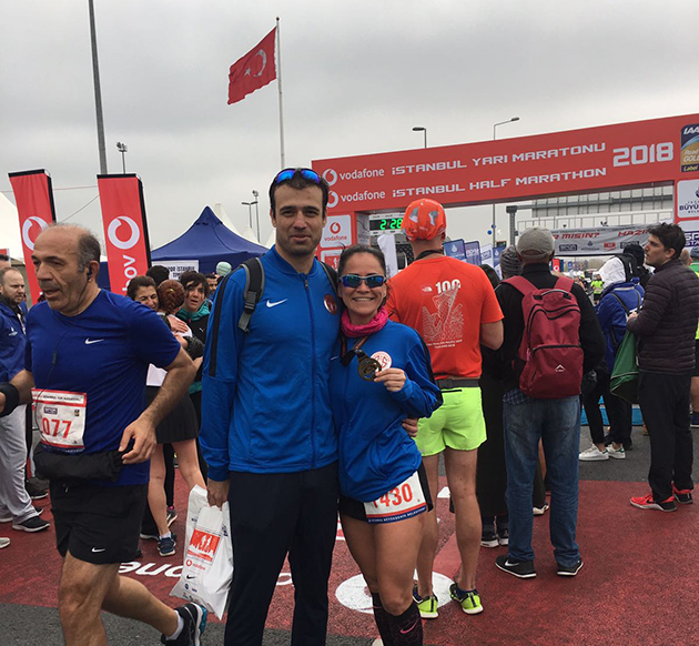 Triatlon Takımı, Vodafone İstanbul Yarı Maratonu’nda Yarıştı