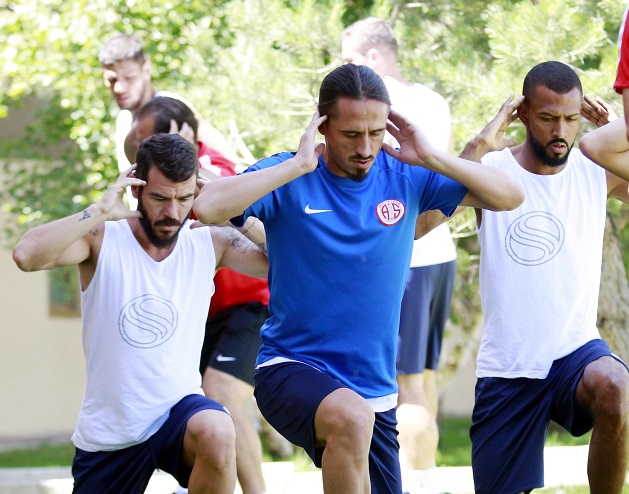 Antalyaspor Erzurum’da Kuvvet Çalıştı