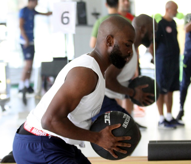 Antalyaspor’da Günün İlk Çalışması Salonda Yapıldı