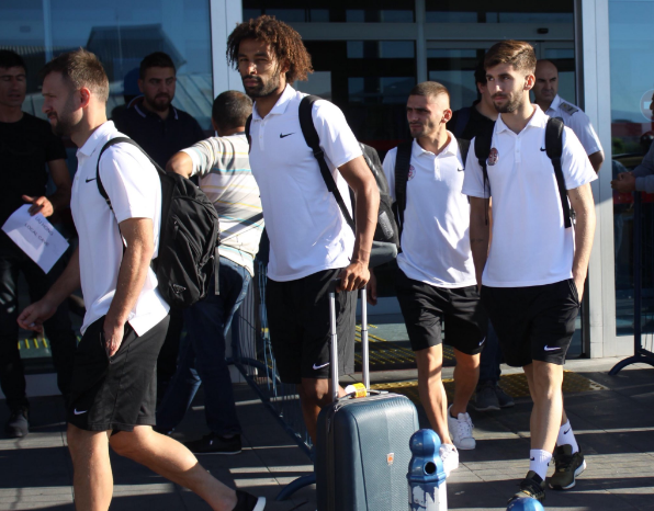 Antalyaspor Kayseri’ye Ulaştı