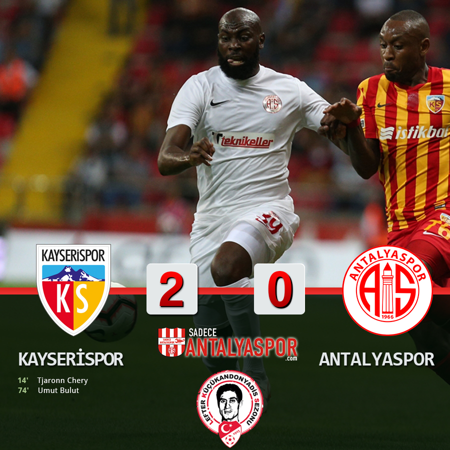 Kayserispor 2 – 0 Antalyaspor