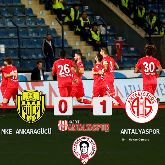 MKE Ankaragücü 0 – 1 Antalyaspor
