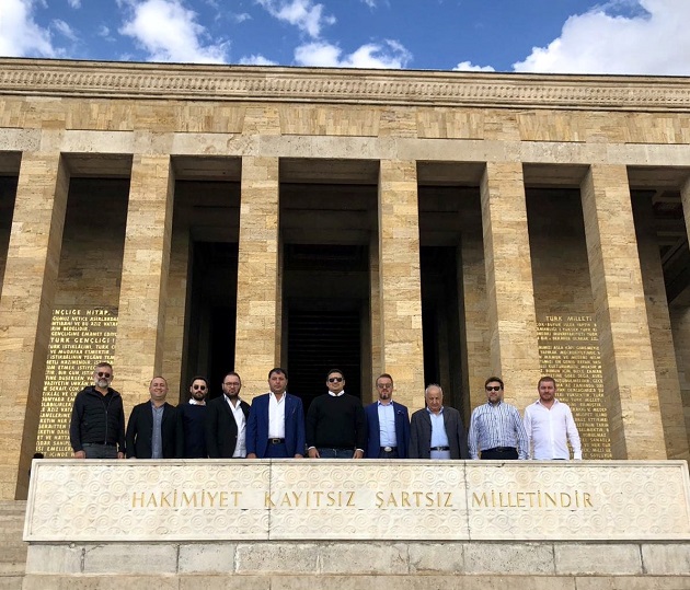 Antalyaspor Yönetiminden Anıtkabir Ziyareti