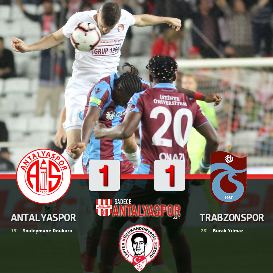 Antalyaspor 1 – 1 Trabzonspor