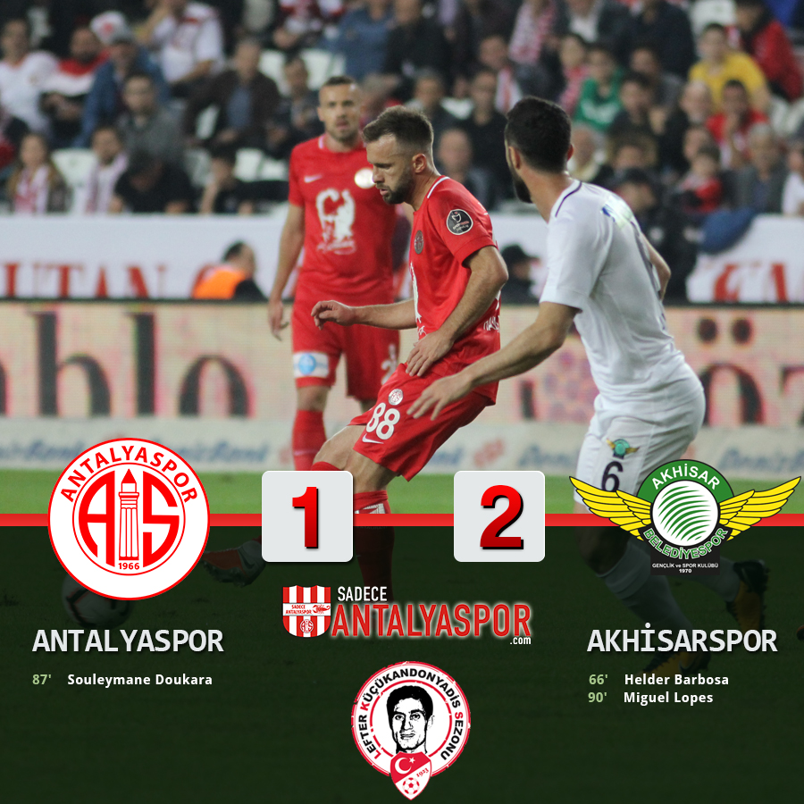 Antalyaspor 1 – 2 Akhisarspor