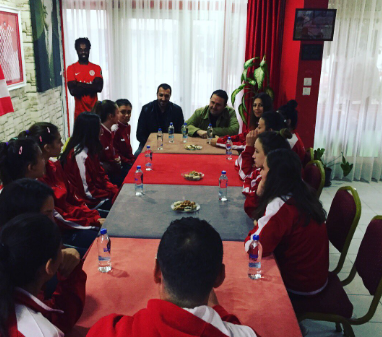 Antalyaspor Voleybol Takımı’ndan 07 Gençlik’e Ziyaret