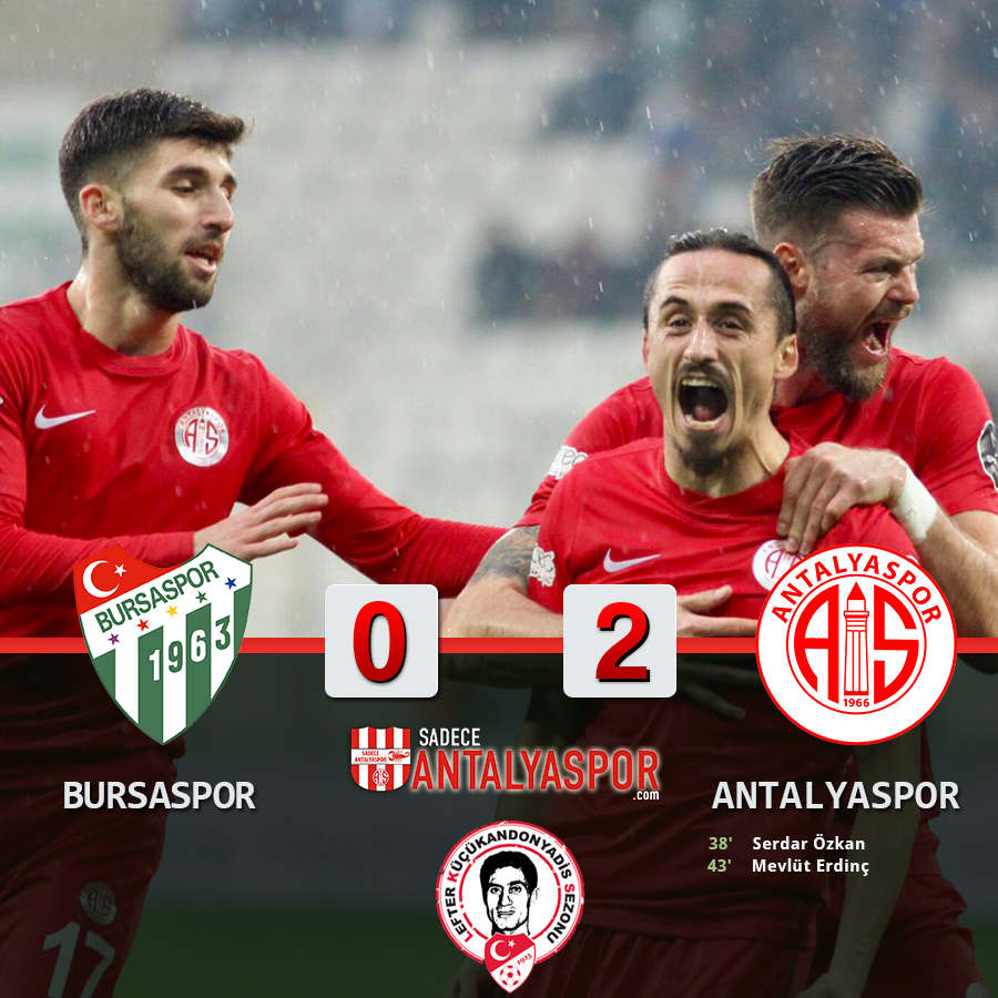 Bursaspor 0 – 2 Antalyaspor