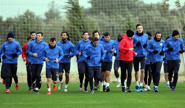 A.Konyaspor Hazırlıkları Hava Şartlarına Takıldı