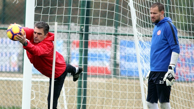 Antalyaspor’da Sabah İdmanı