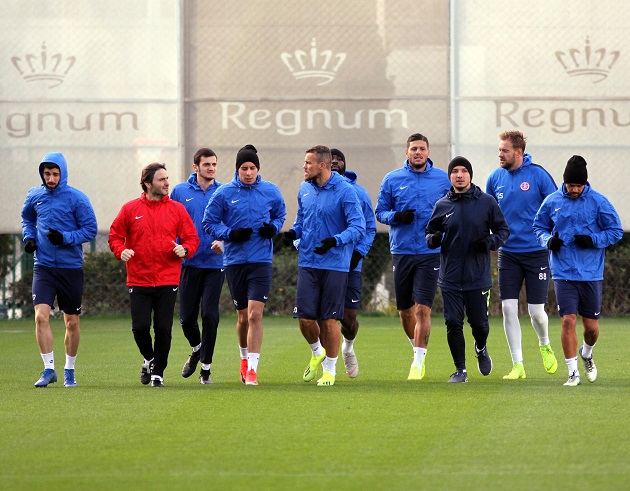 Antalyaspor Belek’te Sekiz Futbolcuyla Çalıştı