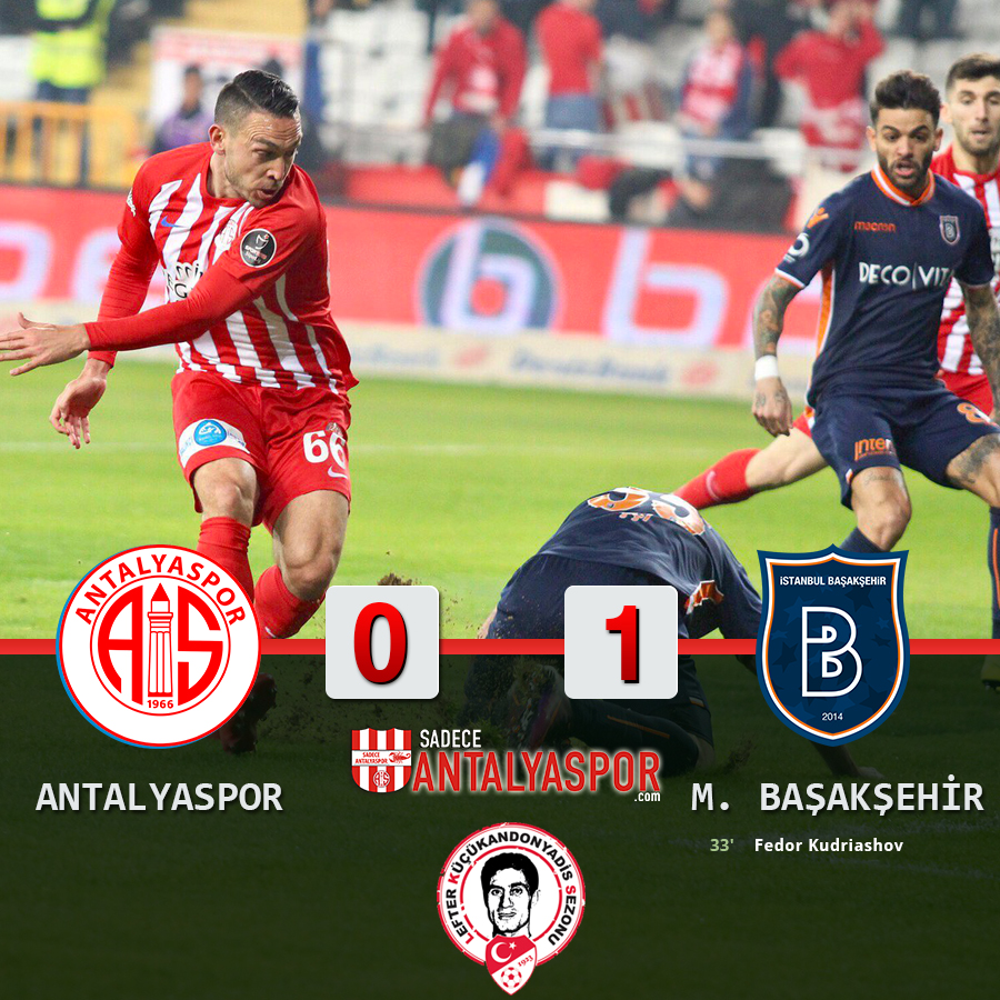 Antalyaspor 0 – 1 Medipol Başakşehir