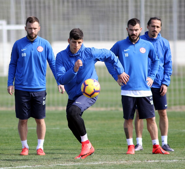 Antalyaspor’da M.Başakşehir Maçının Son Provaları Gerçekleşti