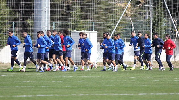 Galatasaray Maçının Taktik Provası Yapıldı