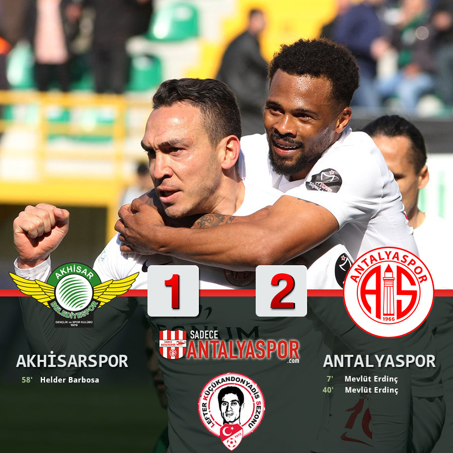 Akhisarspor 1 – 2 Antalyaspor