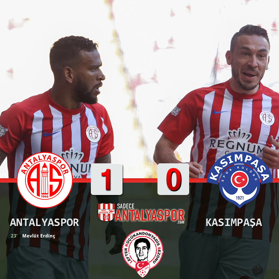 Antalyaspor 1 – 0 Kasımpaşa