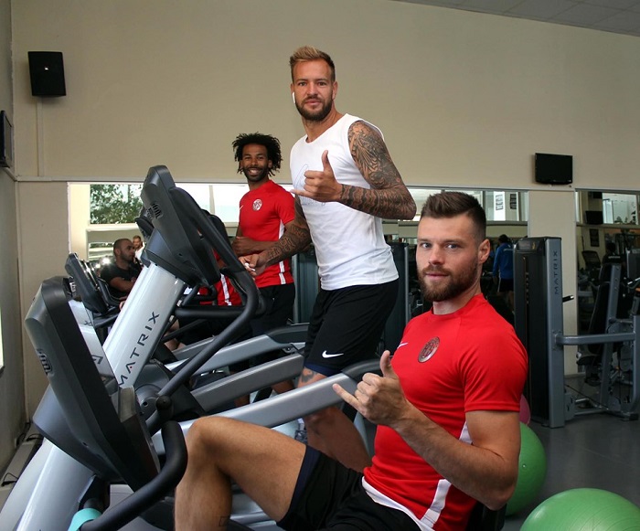 Erzurum’da Hazırlıklar Fitness Salonunda Devam Etti