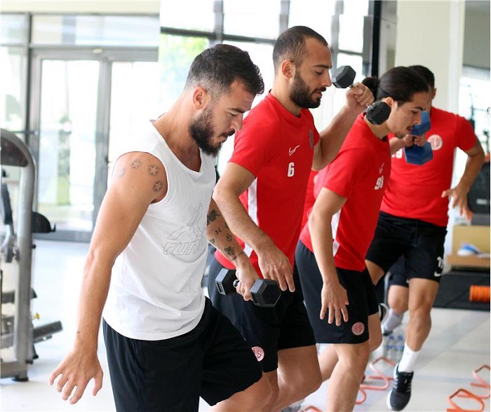 Antalyaspor Salonda Çalıştı