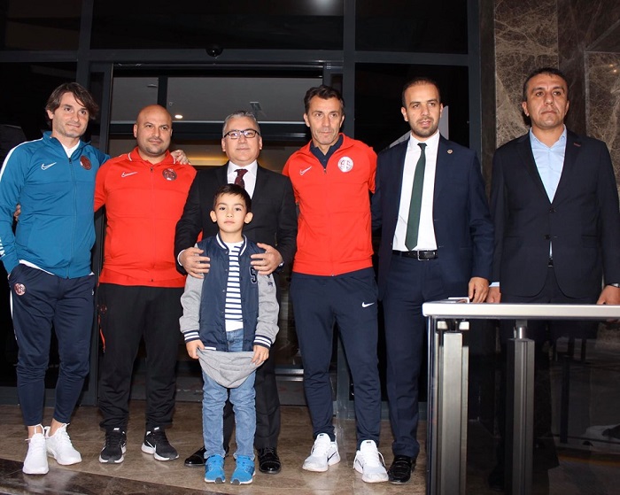 Niğde’de Antalyaspor’a Vali Ziyareti