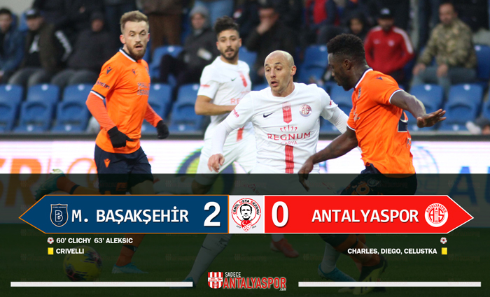 Medipol Başakşehir 2 – 0 Antalyaspor