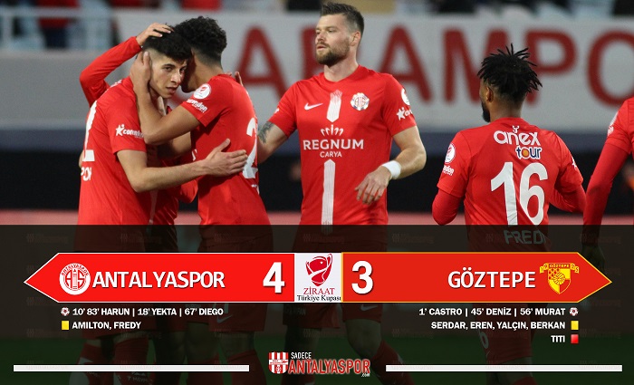 Antalyaspor 4 -3 Göztepe
