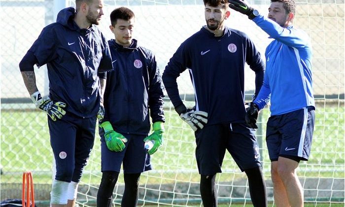 Antalyaspor’da Kalecilere Özel Antrenman