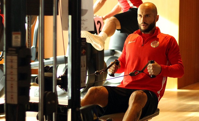 Antalyaspor Günün İlk İdmanında Ağırlık Çalıştı