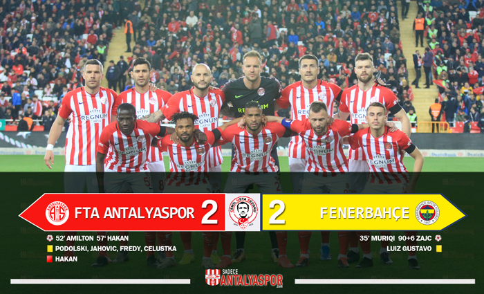 FTA Antalyaspor 2 – 2 Fenerbahçe