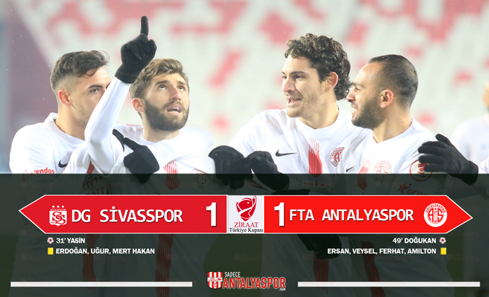 DG Sivasspor 1 – 1 FTA Antalyaspor