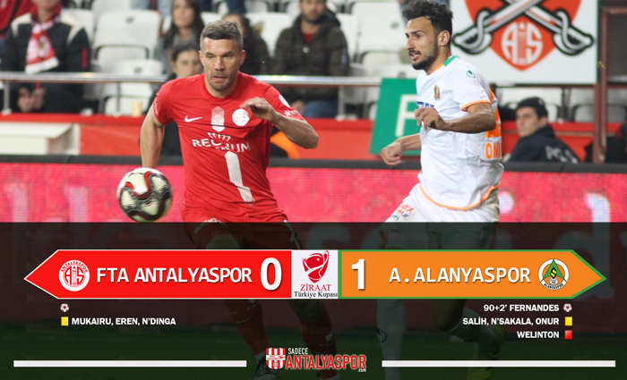 FTA Antalyaspor 0 – 1 Aytemiz Alanyaspor