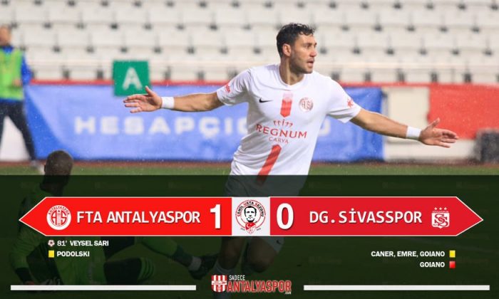FTA Antalyaspor 1 – 0 DG Sivasspor
